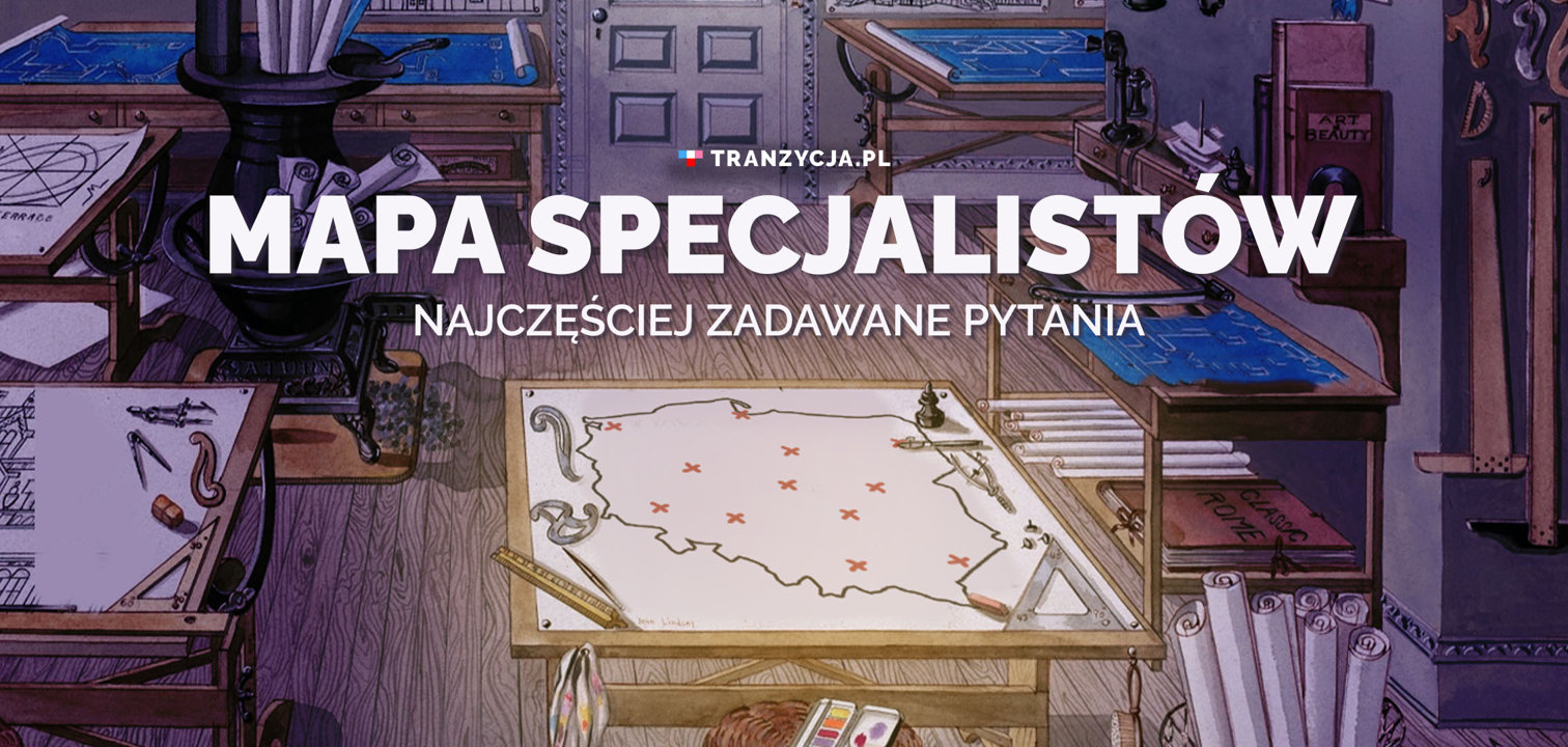 Mapa specjalistów – najczęściej zadawane pytania